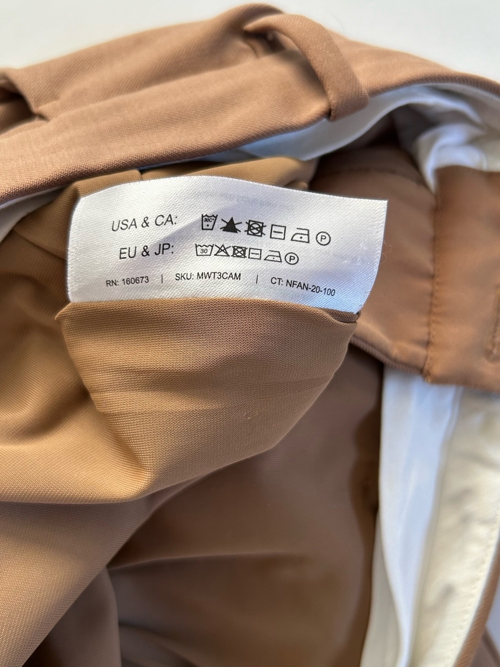 MM. LAFLEUR The Mejia Pant - Washable Wool Twill in Camel Saddle - Picture 11 of 15